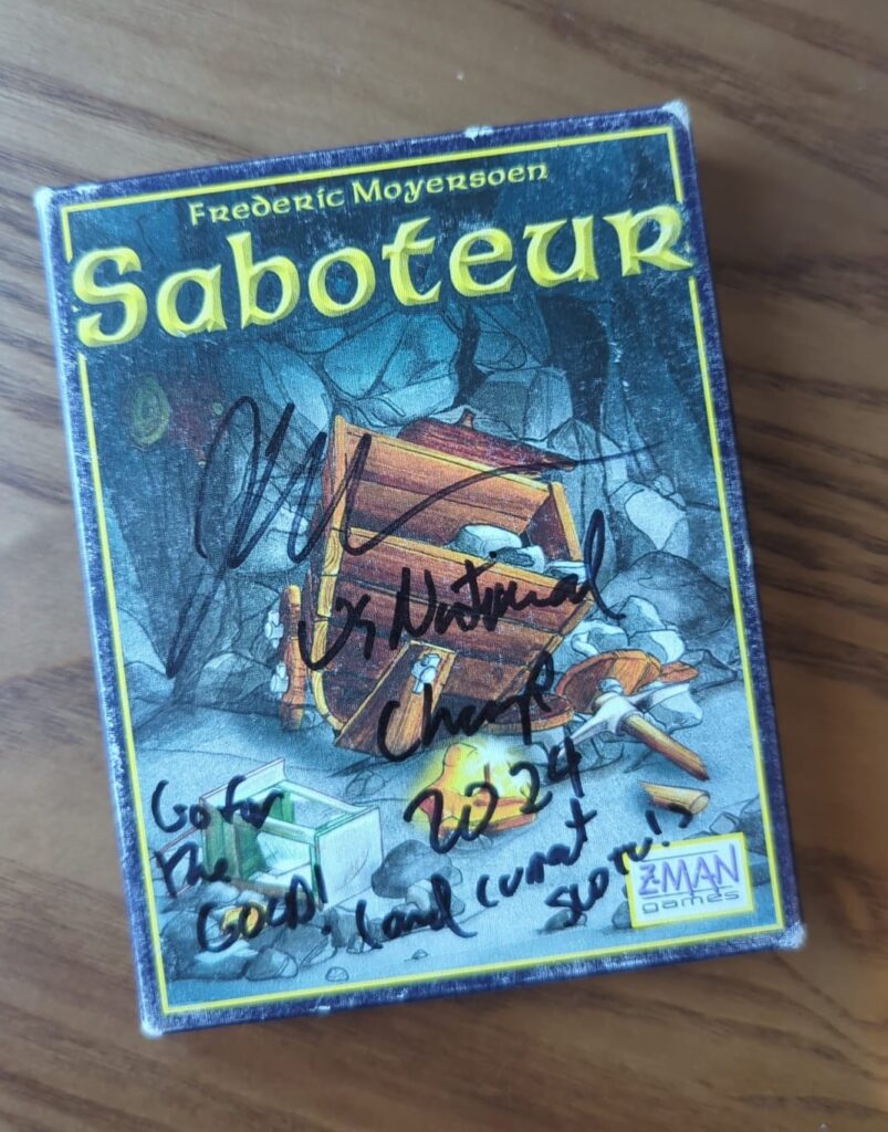 North American Saboteur – signed